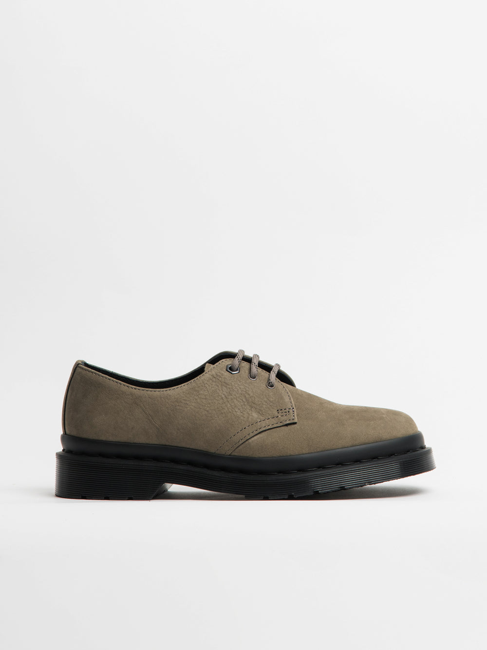 MENS DR MARTENS 1461 MILLED NUBUCK WATERPROOF - CLEARANCE