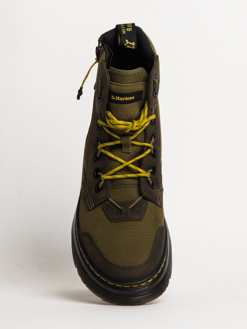 MENS DR MARTENS TARIK ZIP WAXED FULL GRAIN - CLEARANCE
