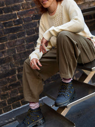 WOMENS DR MARTENS COMBS PADDED WARM QUILTED - CLEARANCE