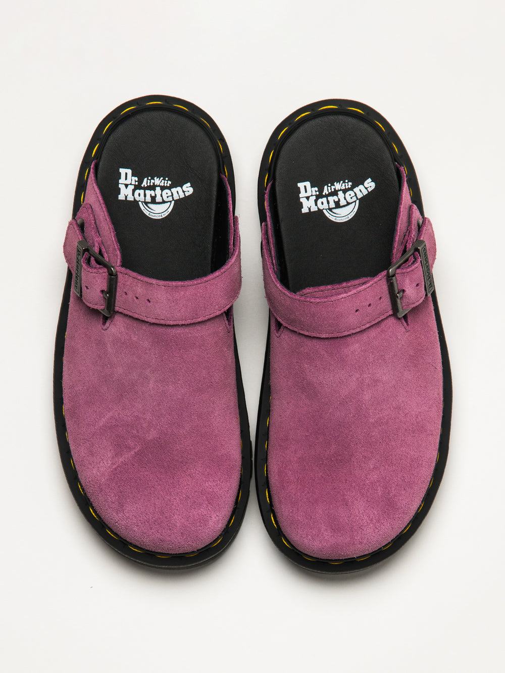 WOMENS DR MARTENS ZEBZAG SUEDE MULE - CLEARANCE