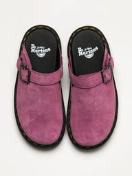 WOMENS DR MARTENS ZEBZAG SUEDE MULE - CLEARANCE