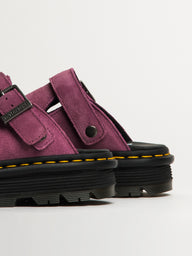 WOMENS DR MARTENS ZEBZAG SUEDE MULE - CLEARANCE
