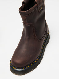 WOMENS DR MARTENS ANISTONE LO WAXY PULL UP - CLEARANCE