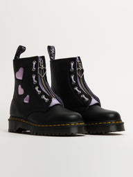 WOMENS DR MARTENS 1460 ZIP HEART VIRGINIA BOOTS - CLEARANCE