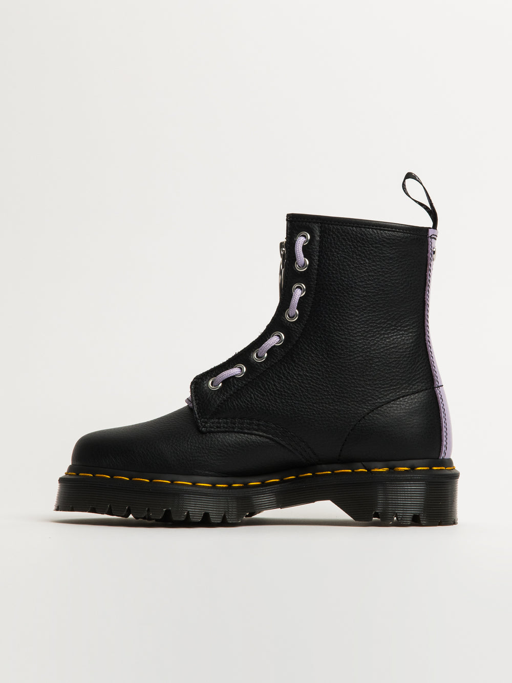 WOMENS DR MARTENS 1460 ZIP HEART VIRGINIA BOOTS - CLEARANCE