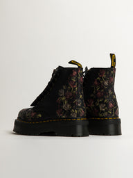 WOMENS DR MARTENS SINCLAIR TUMBLED DECAYED ROSES BOOTS - CLEARANCE