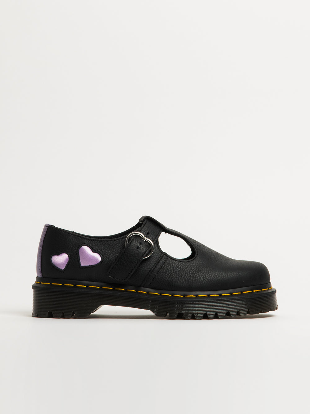 WOMENS DR MARTENS POLLEY HEART VIRGINIA BOOTS - CLEARANCE