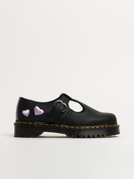 WOMENS DR MARTENS POLLEY HEART VIRGINIA BOOTS - CLEARANCE