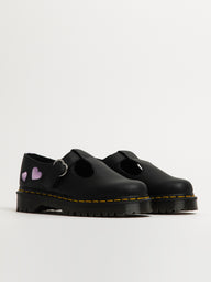WOMENS DR MARTENS POLLEY HEART VIRGINIA BOOTS - CLEARANCE