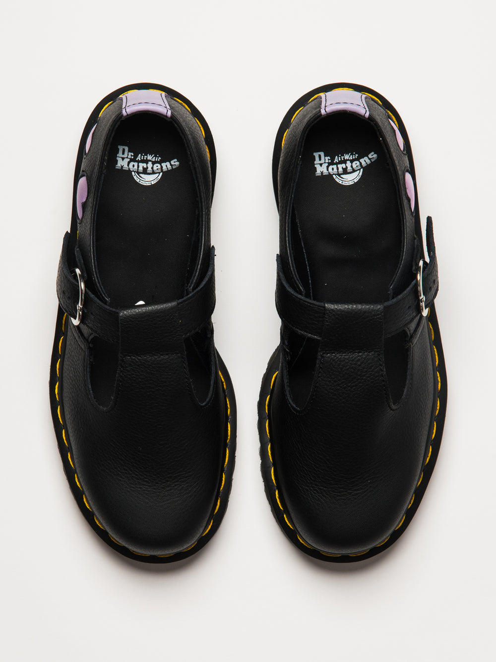 WOMENS DR MARTENS POLLEY HEART VIRGINIA BOOTS - CLEARANCE