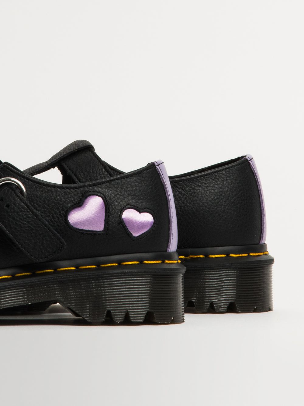 WOMENS DR MARTENS POLLEY HEART VIRGINIA BOOTS - CLEARANCE