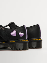 WOMENS DR MARTENS POLLEY HEART VIRGINIA BOOTS - CLEARANCE