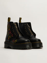 DR MARTENS SINCLAIR AUTUMN FLORAL WANAMA BOOT - BLACK