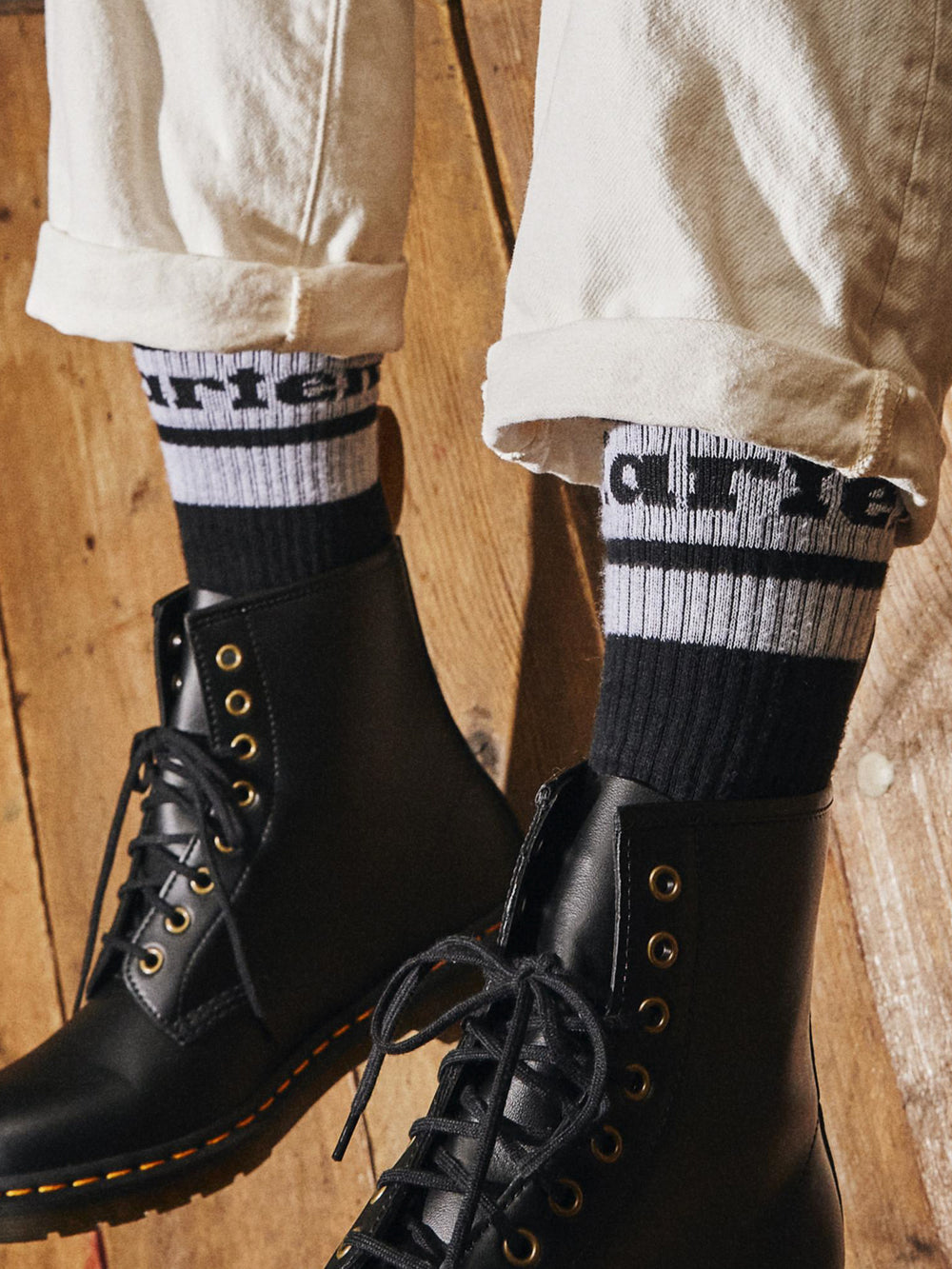 DR MARTENS ATHLETIC LOGO SOCK - CLEARANCE