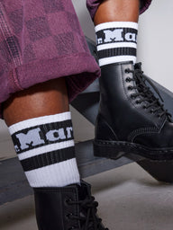 DR MARTENS ATHLETIC LOGO SOCK - CLEARANCE