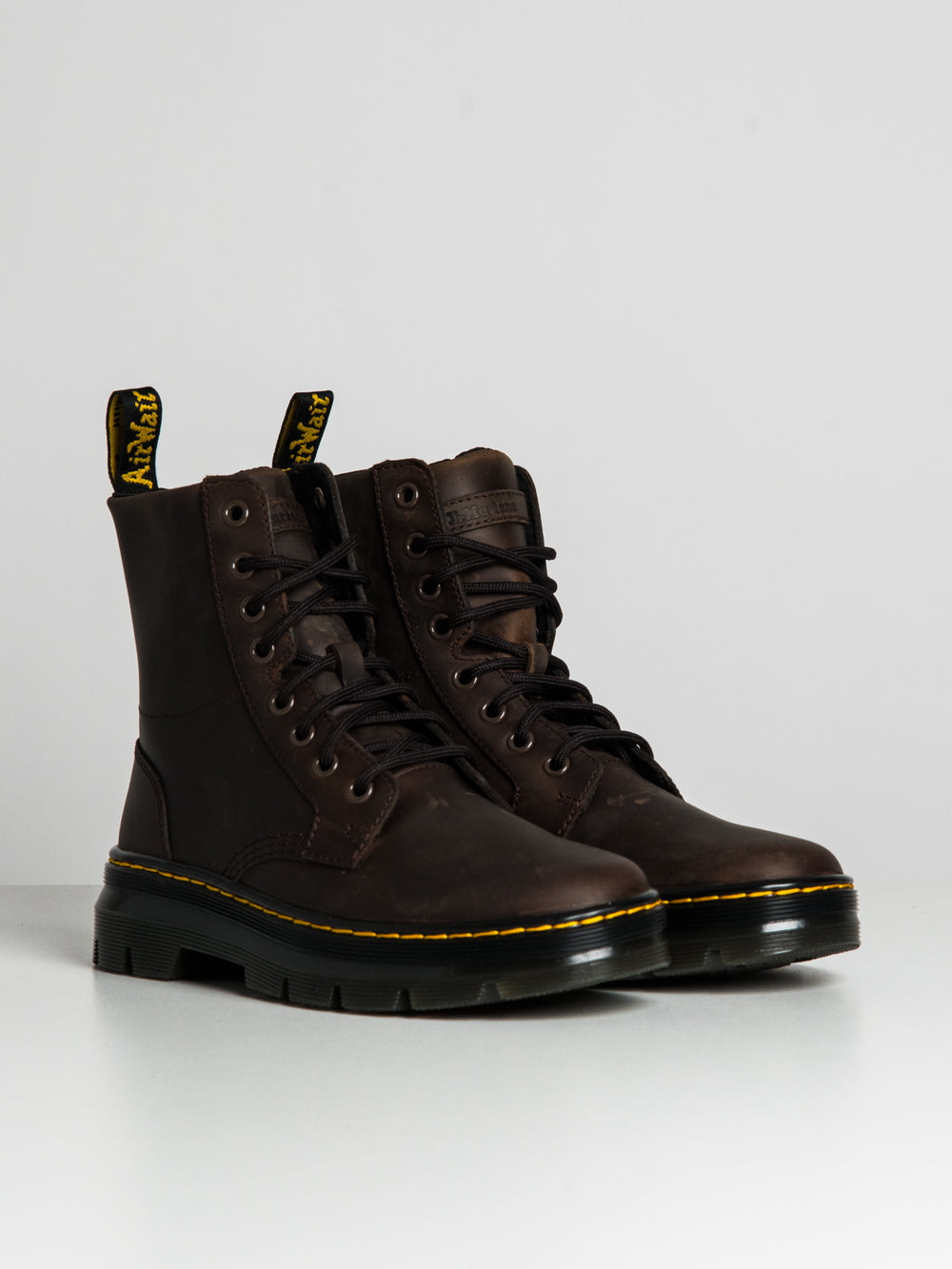 WOMENS DR MARTENS COMBS LEATHER CRAZY HORSE BOOT - CLEARANCE