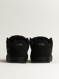MENS ETNIES FADER SNEAKER - BLACK RAW
