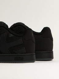 MENS ETNIES FADER SNEAKER - BLACK RAW