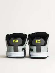 MENS GLOBE TILT SNEAKER - GREYSCALE/BLACK