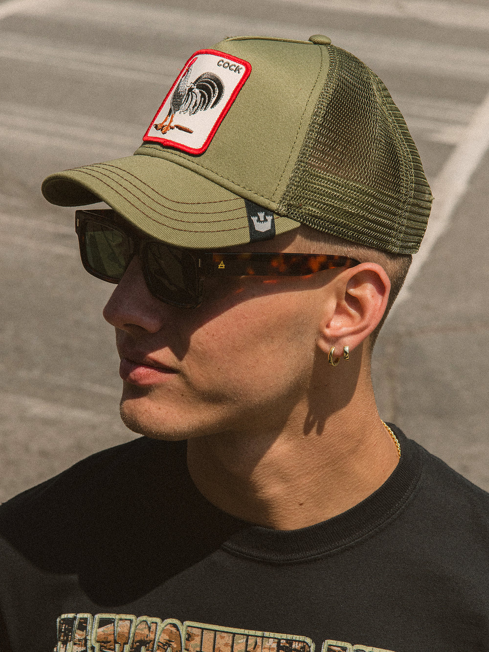 GOORIN BROS THE COCK TRUCKER HAT  - CLEARANCE