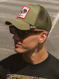 GOORIN BROS THE COCK TRUCKER HAT  - CLEARANCE
