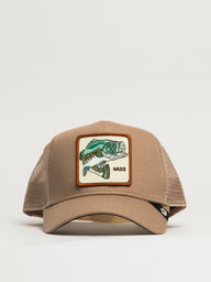 GOORIN BROS BASS TRUCKER HAT - KHAKI