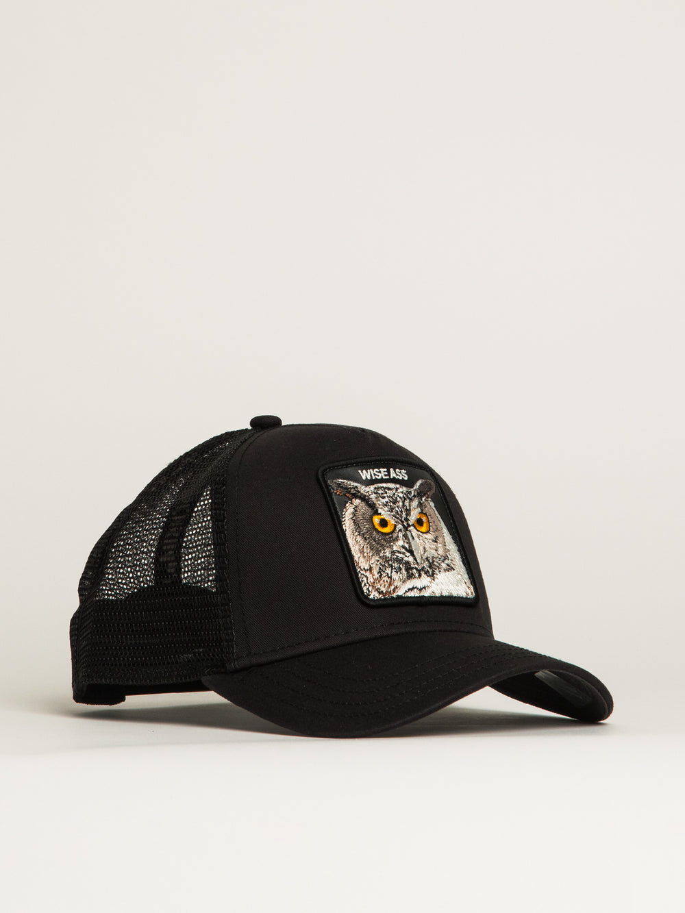 GOORIN BROS WISE ASS TRUCKER HAT - BLACK