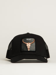 GOORIN BROS DEAD TRUCKER HAT - BLACK