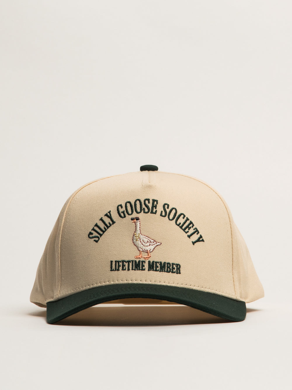 THE HAPPIEST SILLY GOOSE SOCIETY HAT - GREEN