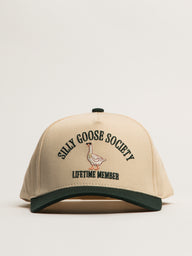 THE HAPPIEST SILLY GOOSE SOCIETY HAT - GREEN