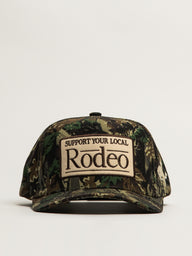 THE HAPPIEST SUPPORT YOUR LOCAL RODEO HAT - CAMOUFLAGE