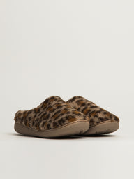 WOMENS HARLOW STARRI SLIPPER - LEOPARD