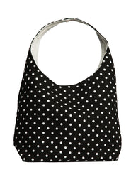 HARLOW SOPHIE SHOULDER BAG - BLACK/WHITE