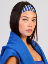 HARLOW HEADBAND - BLUE