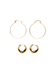 HARLOW LANA HOOPS - GOLD