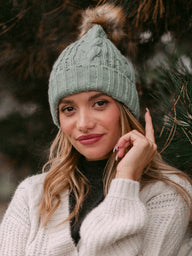 HARLOW LILY FAUX FUR POM - CLEARANCE