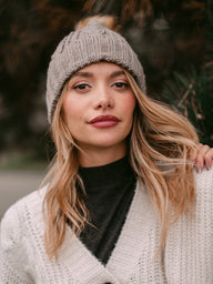 HARLOW LILY FAUX FUR POM - CLEARANCE