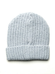 HARLOW PLUSH RIBBED BEANIE - CLEARANCE