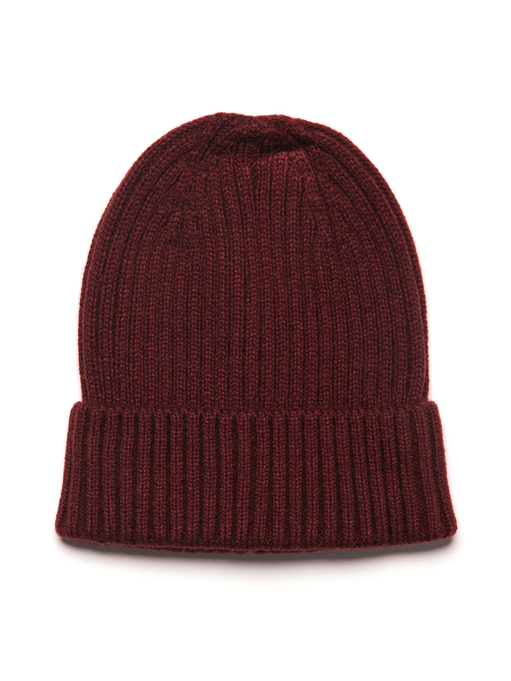 HARLOW MIA FOLDOVER BEANIE - BURGUNDY - CLEARANCE
