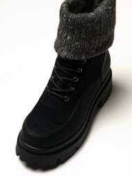 WOMENS HARLOW ASPEN - BLACK - CLEARANCE