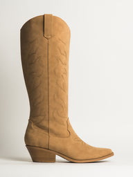 WOMENS HARLOW OAKLEE COWBOY BOOTS - CAMEL