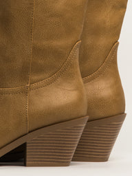 HARLOW BOWIE BOOT - TAUPE