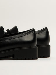 HARLOW PENNY SANDAL - BLACK