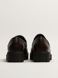 HARLOW PENNY SANDAL - CHOCOLATE