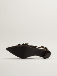 HARLOW LUXE HEEL - CHOCOLATE