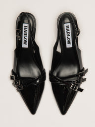 HARLOW LUXE HEEL - BLACK