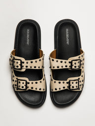WOMENS HARLOW MONROE SANDALS - BEIGE