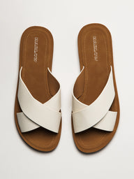 WOMENS HARLOW CAMI SANDALS - WHITE