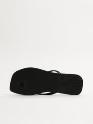 WOMENS HAVAIANAS SLIM SQUARE - BLACK