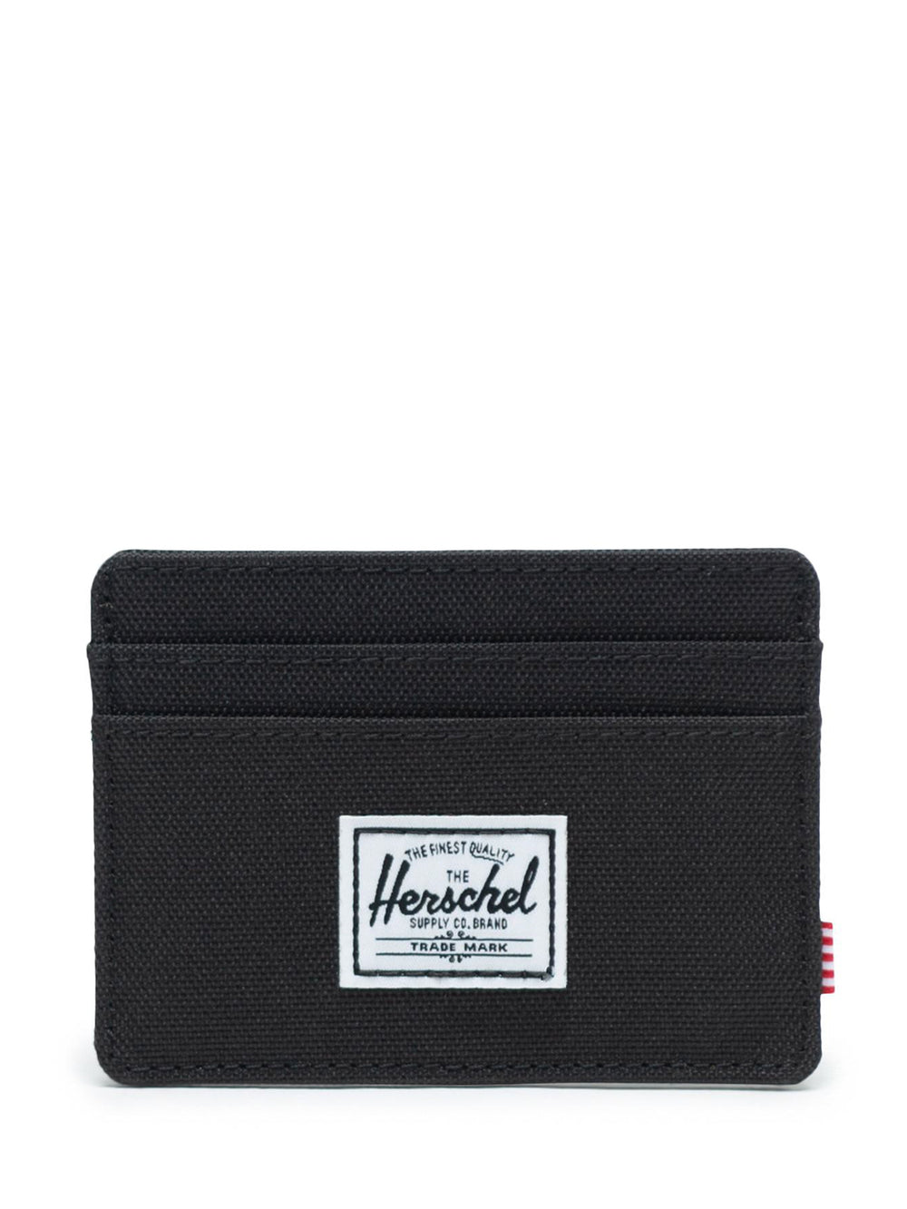 HERSCHEL SUPPLY CO. CHARLIE CARD WALLET - BLACK  - CLEARANCE